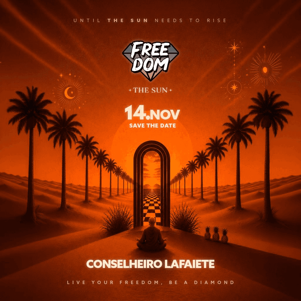 Imagem da fonte — Freedom :: The Sun | Conselheiro Lafaiete - MG